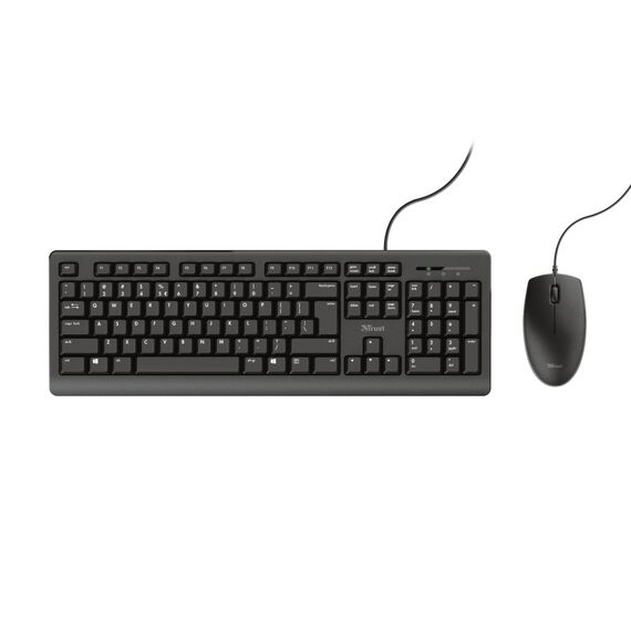 Trust Primo - Keyboard and mouse set - USB - QWERTZ - Ger | 23973