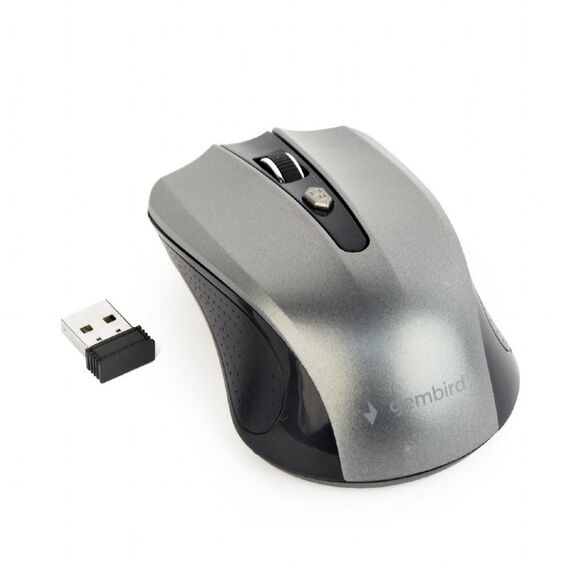 Gembird MUSW-4B-04-BG - Mouse - optical - 4 buttons - wireless -