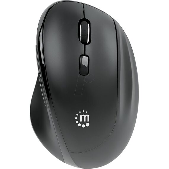 Manhattan Ergonomic Wireless Mouse, Right Handed, Adjust | 190237