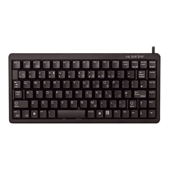 CHERRY Compact-Keyboard G84-4100 - Keyboard - P | G84-4100LCMDE-2