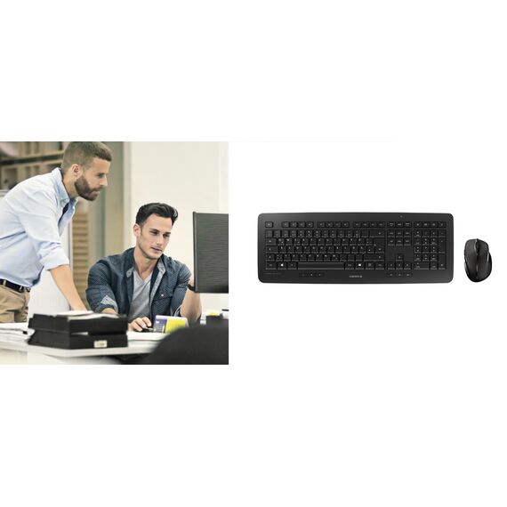 CHERRY DW 5100 - Keyboard and mouse set - wireless  | JD-0520DE-2