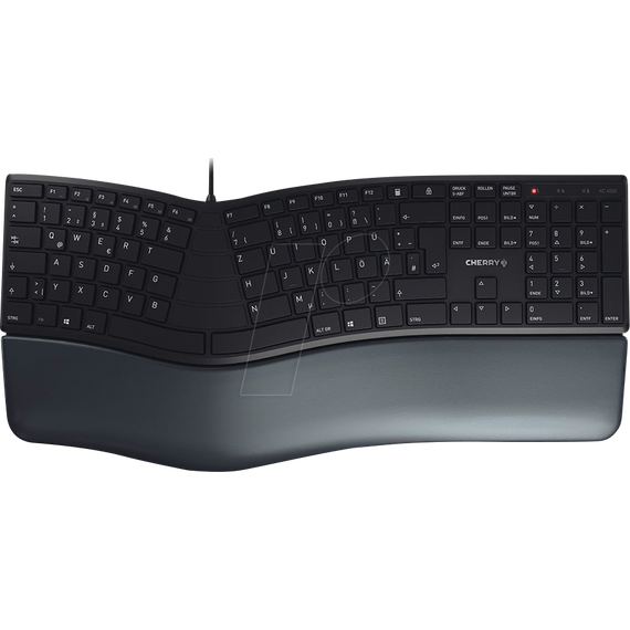 CHERRY KC 4500 ERGO - Keyboard - USB - QWERTZ - Ger | JK-4500DE-2