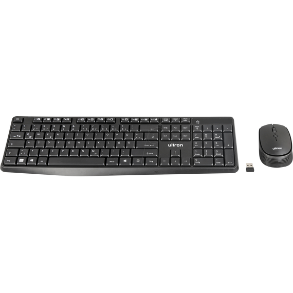 Ultron UMC-300 - Keyboard and mouse set - wireless - 2.4 | 364180