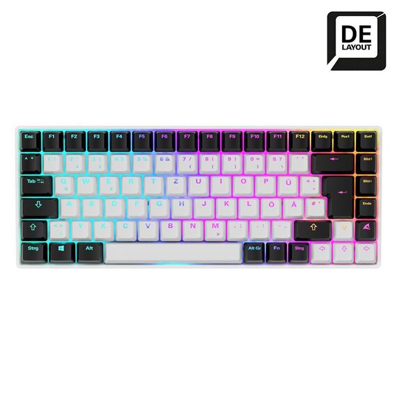 Sharkoon SGK50 S3 wh Gateron Yellow DE | 4044951039180
