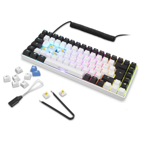 Sharkoon SGK50 S3 wh Gateron Yellow DE | 4044951039180