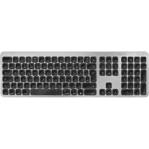 LogiLink - Keyboard - wireless - Bluetooth 4.2 - QWERTZ  | ID0206