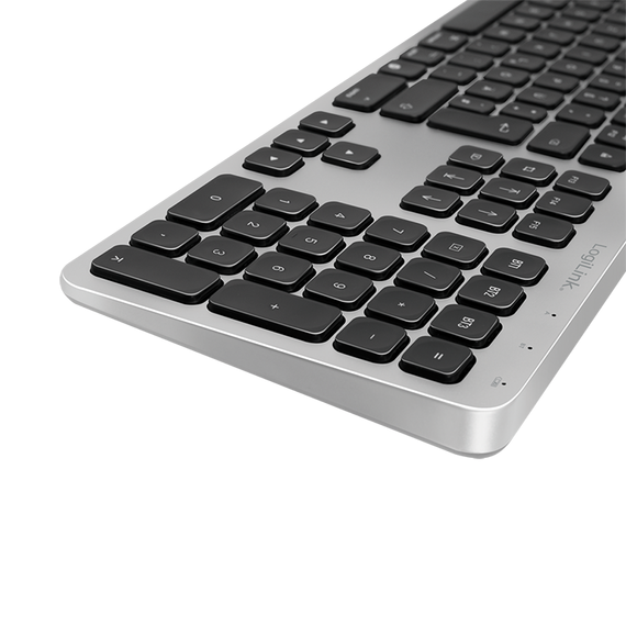 LogiLink - Keyboard - wireless - Bluetooth 4.2 - QWERTZ  | ID0206