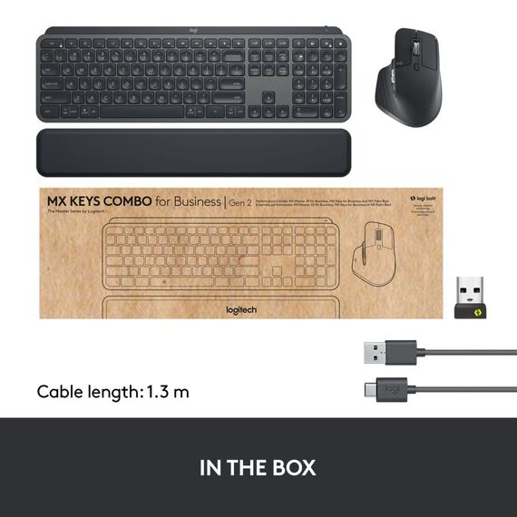 Logitech MX Keys Combo for Business - Keyboard and m | 920-010927