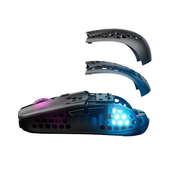 Xtrfy MZ1 - Mouse - ergonomic - optical - wirele | MZ1W-RGB-BLACK