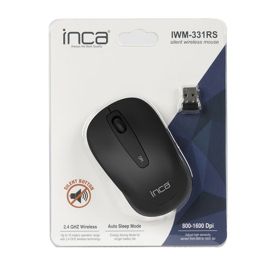 Inca IWM-331RS / Ambidextrous / Optical / RF Wireless / 1600 DPI