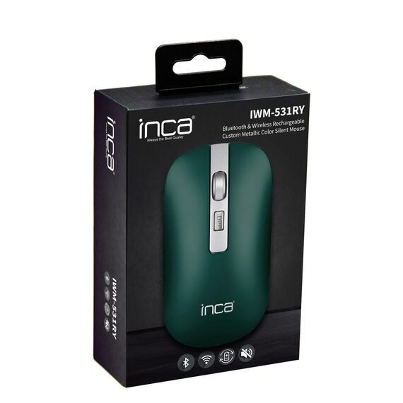 Inca IWM-531RY / Right-hand / Optical / Bluetooth / 1600 DPI / 4