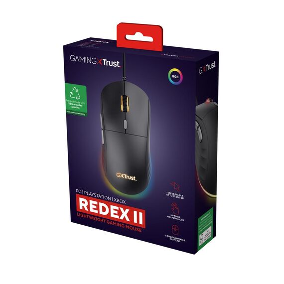 Trust GXT925 REDEX II LIGHT - Mouse | 25125