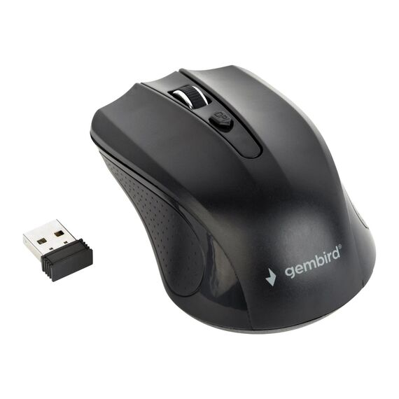 Gembird MUSW-4B-04 - Mouse - optical - 4 buttons - wireless - 2.4