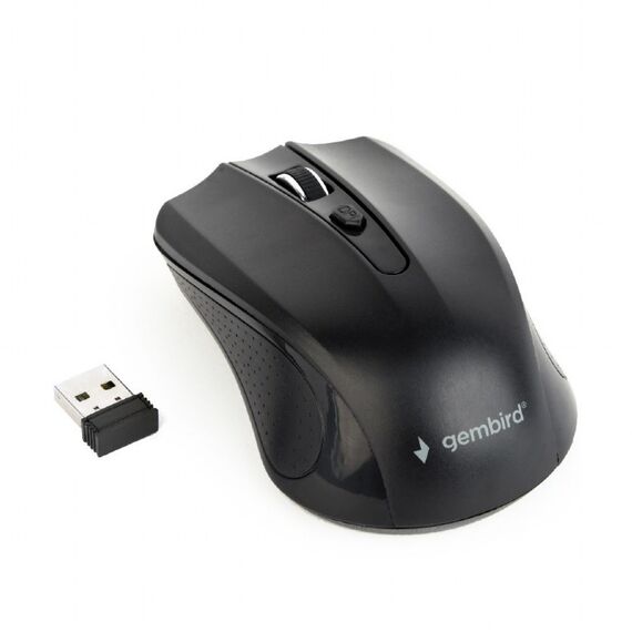 Gembird MUSW-4B-04 - Mouse - optical - 4 buttons - wireless - 2.4