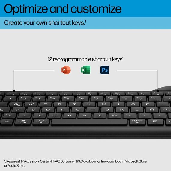 HP 475 - Keyboard - dual-mode, multi-device, compac | 7N7B9AA#ABD