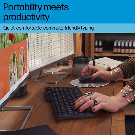 HP 475 - Keyboard - dual-mode, multi-device, compac | 7N7B9AA#ABD
