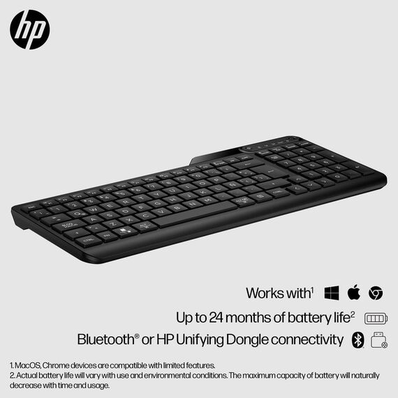 HP 475 - Keyboard - dual-mode, multi-device, compac | 7N7B9AA#ABD