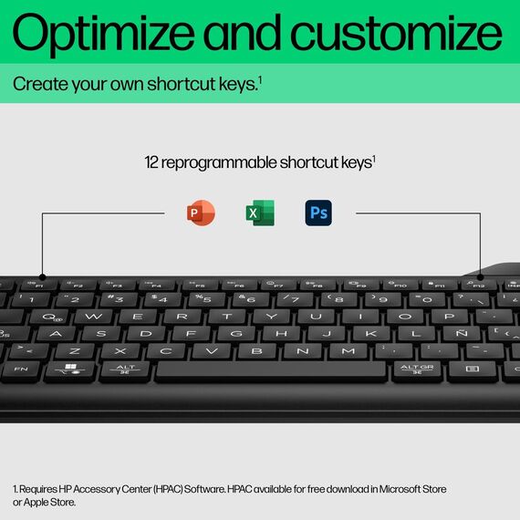 HP 475 - Keyboard - dual-mode, multi-device, compac | 7N7B9AA#ABD