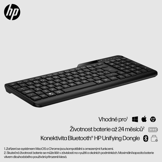 HP 475 - Keyboard - dual-mode, multi-device, compac | 7N7B9AA#ABD
