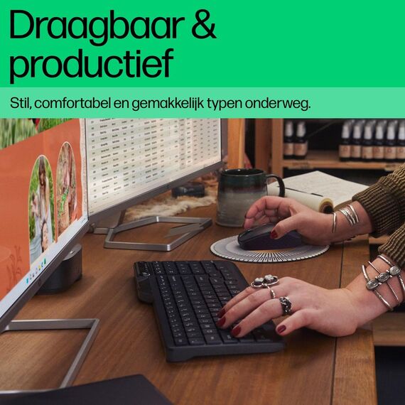 HP 475 - Keyboard - dual-mode, multi-device, compac | 7N7B9AA#ABD