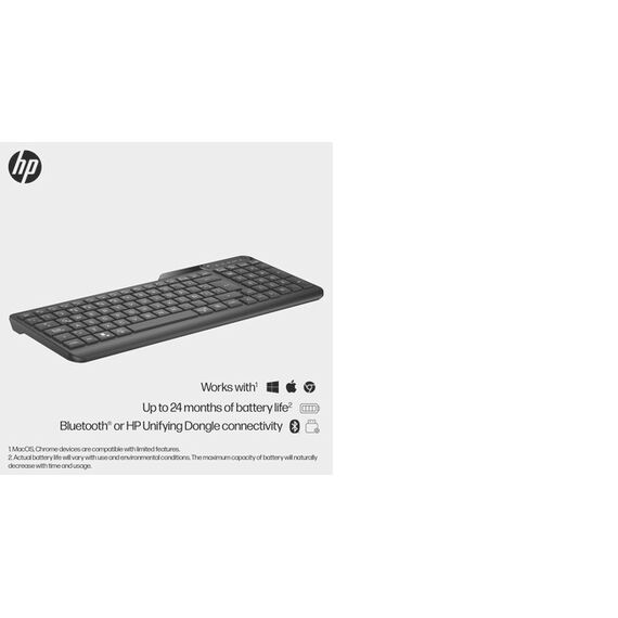 HP 475 - Keyboard - dual-mode, multi-device, compac | 7N7B9AA#ABD