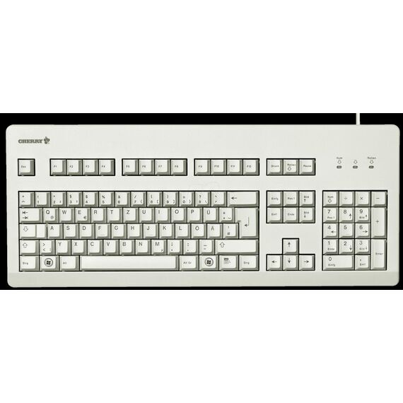 CHERRY G80-3000 - Keyboard - PS/2, USB - German | G80-3000LSCDE-0