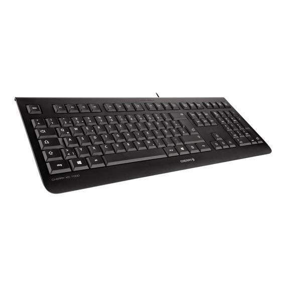 CHERRY KC 1000 - Keyboard - Nordic - black | JK-0800PN-2