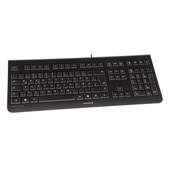 CHERRY KC 1000 - Keyboard - Nordic - black | JK-0800PN-2
