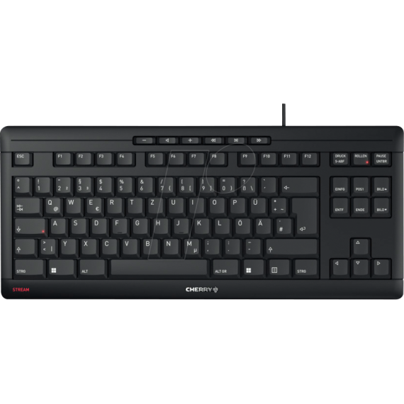 CHERRY STREAM KEYBOARD TKL - Keyboard - USB - QWERT | JK-8600DE-2