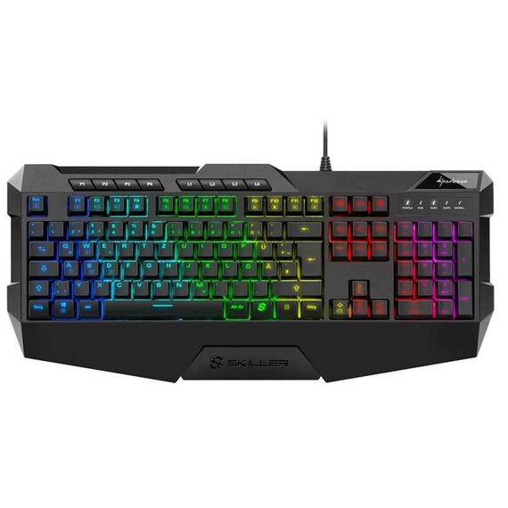 Sharkoon Skiller SGK4 - Keyboard - backlit - USB  | 4044951020454