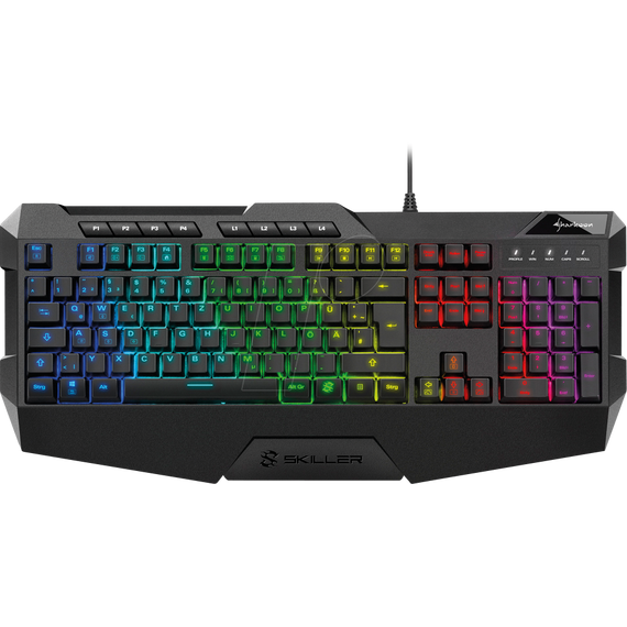 Sharkoon Skiller SGK4 - Keyboard - backlit - USB  | 4044951020454