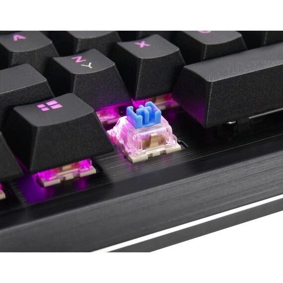 Inter-Tech Nitrox NK-2000ME - Keyboard - backlit - USB | 88884100
