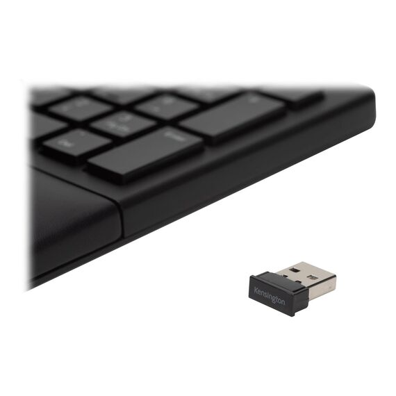 Kensington Pro Fit Ergo Wireless Keyboard - Keyboard - | K75401DE