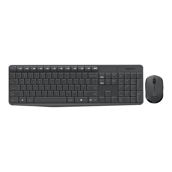 Logitech MK235 - Keyboard and mouse set - wireless - | 920-007909
