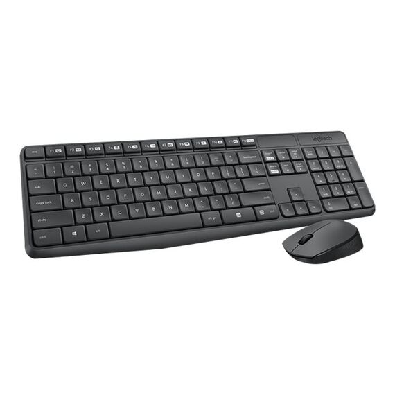 Logitech MK235 - Keyboard and mouse set - wireless - | 920-007909
