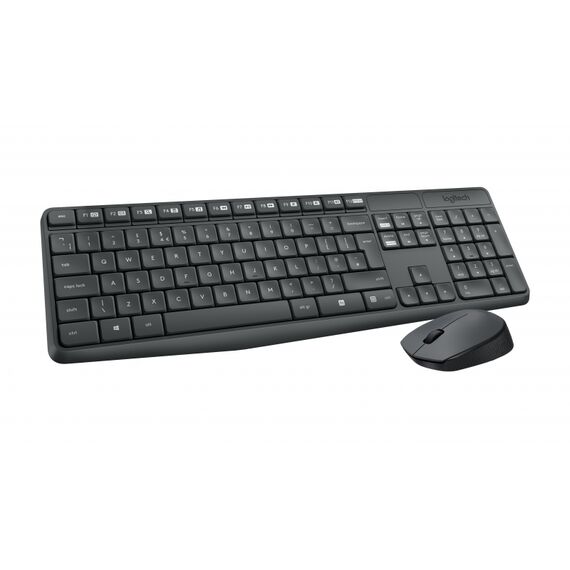 Logitech MK235 - Keyboard and mouse set - wireless - | 920-007909