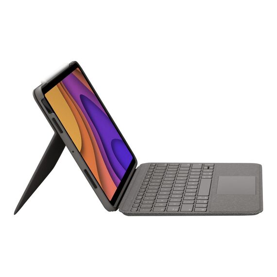Logitech Folio Touch - Keyboard and folio case - wit | 920-010121