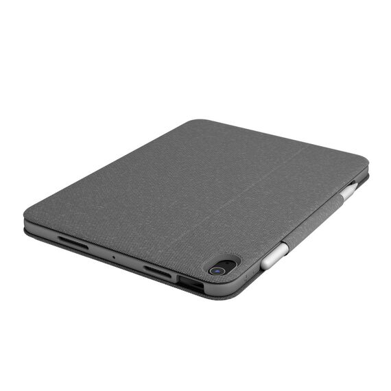 Logitech Folio Touch - Keyboard and folio case - wit | 920-010121