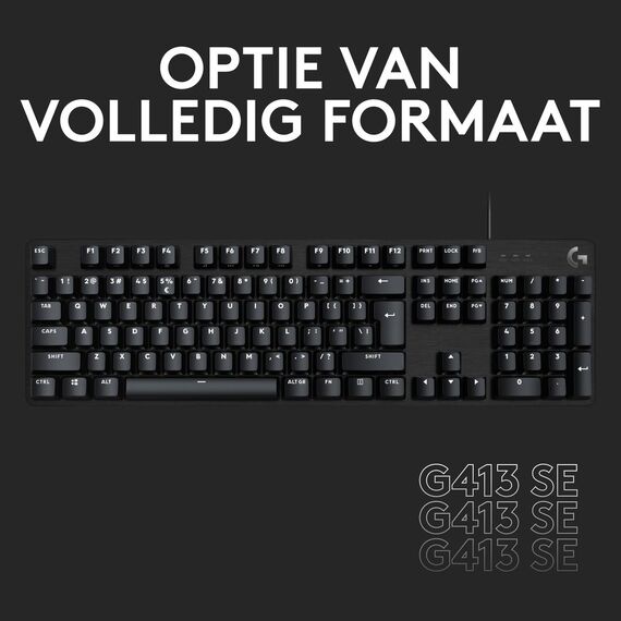 Logitech G G413 TKL SE - Keyboard - backlit - USB -  | 920-010446