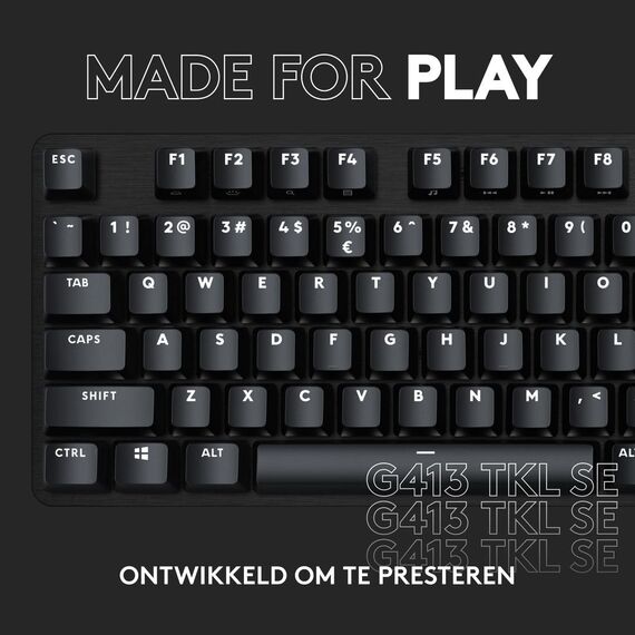 Logitech G G413 TKL SE - Keyboard - backlit - USB -  | 920-010446
