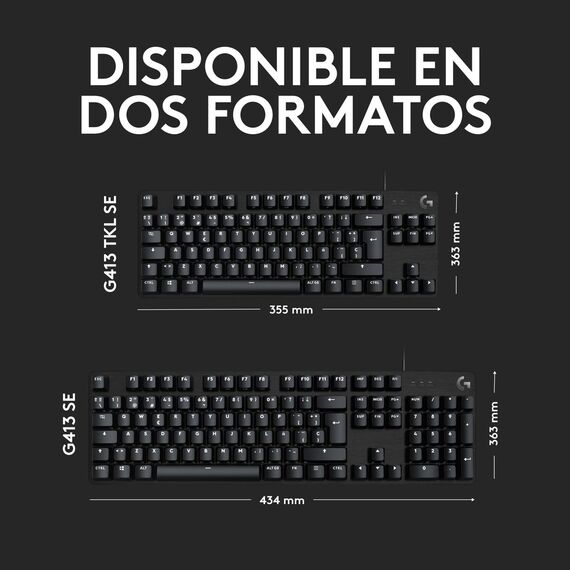 Logitech G G413 TKL SE Mechanical Gaming Keyboard /  | 920-010559