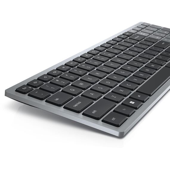 Dell KB740 - Keyboard - compact, multi device - w | KB740-GY-R-FR