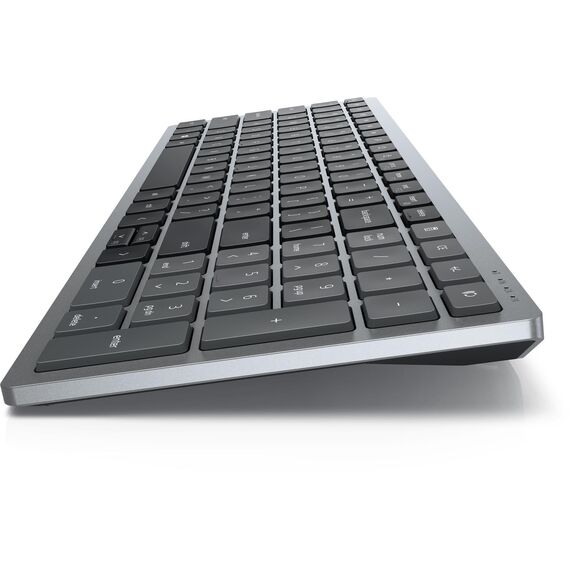 Dell KB740 - Keyboard - compact, multi device - w | KB740-GY-R-FR