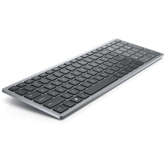 Dell KB740 - Keyboard - compact, multi device - w | KB740-GY-R-FR