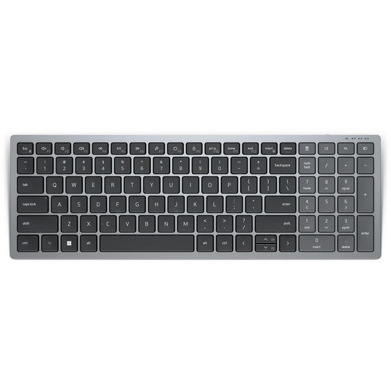 Dell KB740 - Keyboard - compact, multi device -  | KB740-GY-R-GER