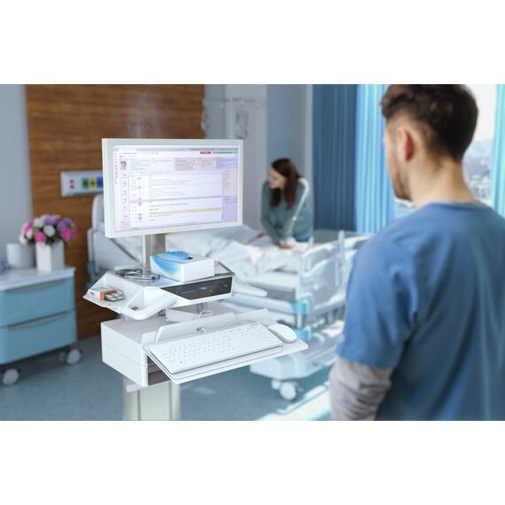 Active Key AK-C8112 - Keyboard - wipe disinfec | AK-C8112-U1-W/DE