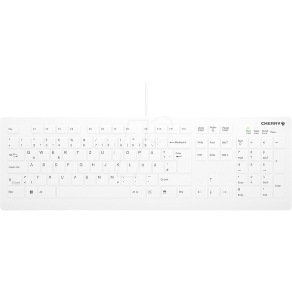 Active Key AK-C8112 - Keyboard - wipe disinfec | AK-C8112-U1-W/DE