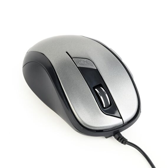 Gembird MUS-6B-01-BG - Mouse - optical - 6 buttons - wired - USB