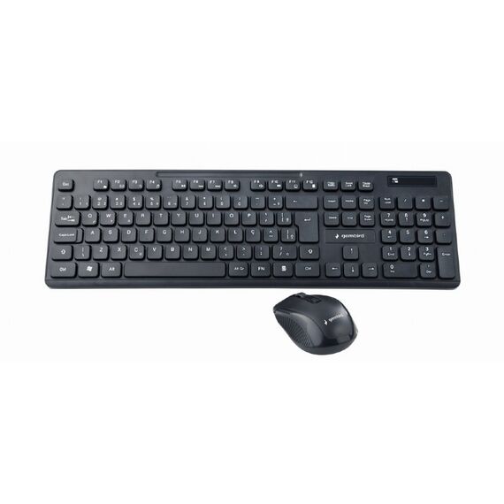 Gembird KBS-WCH-03-DE - Keyboard and mouse set - wireless - 2.4 G