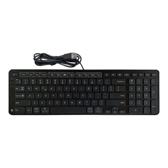 Contour Balance - Keyboard - USB - US - black | 102106
